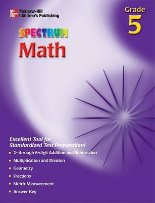 Book cover for Spectrum Math Wkbk 5