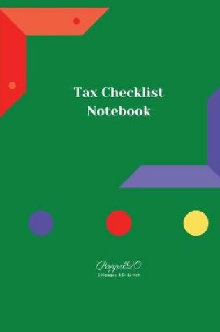 Cover of Tax Checklist 204 pages 8.5x11 Inches
