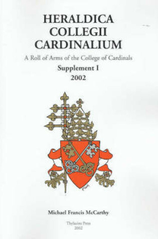 Cover of Heraldica Collegii Cardinalium: Supplement I