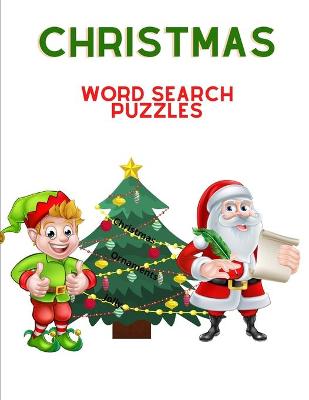 Book cover for Christmas Word Search Puzzles