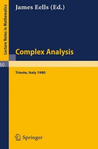 Cover of Complex Analysis