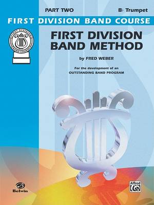 Cover of First Division Band Method: B-Flat Trumpet, Part Two