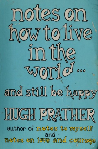 Cover of Notes on How to Live