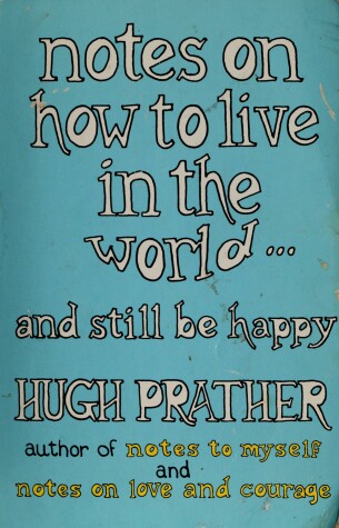 Book cover for Notes on How to Live