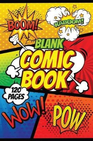Cover of Blank Comics Book Draw Your Own Comics