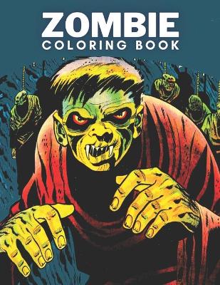 Book cover for Zombie Coloring Book