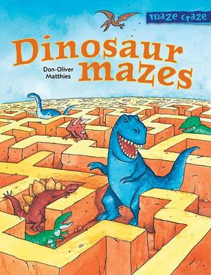 Book cover for Dinosaur Mazes