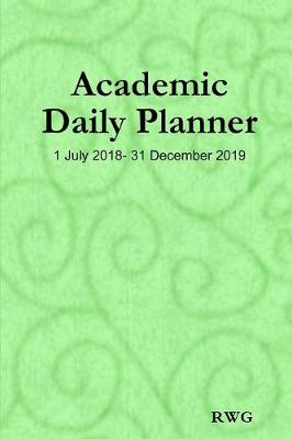 Book cover for Academic Daily Planner