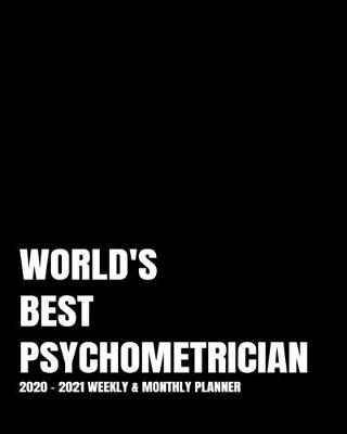 Book cover for World's Best Psychometrician Planner