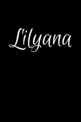 Book cover for Lilyana