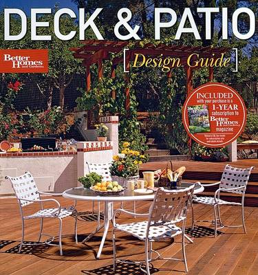 Book cover for Deck & Patio Design Guide (Better Homes and Gardens)