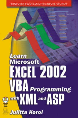 Cover of Learn MS Excel 2002 VBA/XML Programming