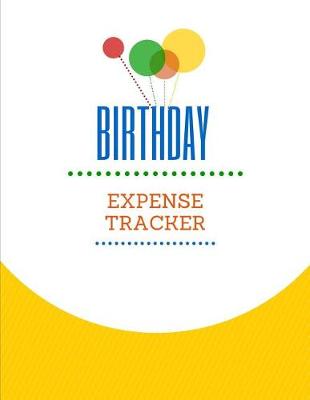 Book cover for Birthday Expense Tracker