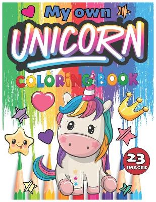 Cover of Unicorn Coloring Book