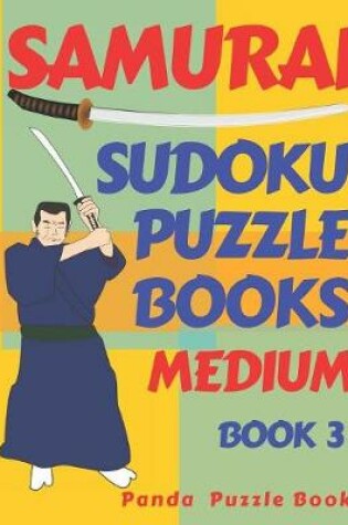 Cover of Samurai Sudoku Puzzle Books Medium - Book 3