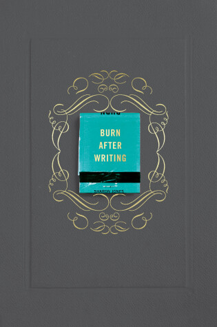 Cover of Burn After Writing (Gray)