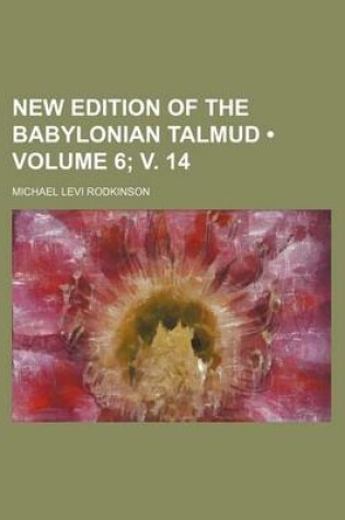Cover of New Edition of the Babylonian Talmud (Volume 6; V. 14)