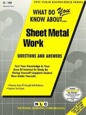 Book cover for SHEET METAL WORK