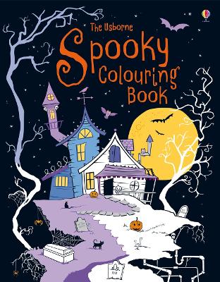 Book cover for Spooky Colouring Book