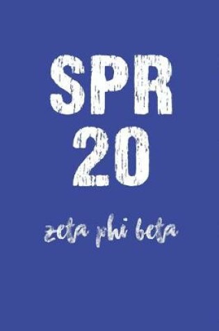 Cover of SPR 20 Zeta Phi Beta