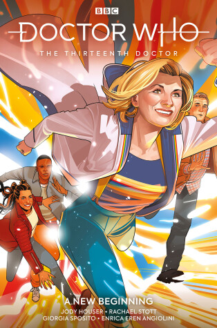 Book cover for Doctor Who: The Thirteenth Doctor Vol. 1: New Beginnings