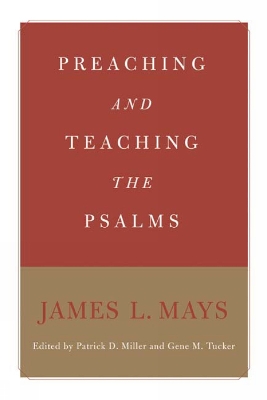 Book cover for Preaching and Teaching the Psalms
