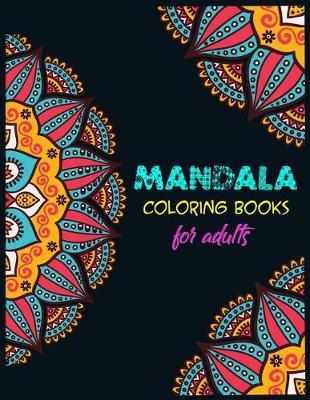 Book cover for Mandala Coloring Books For Adults