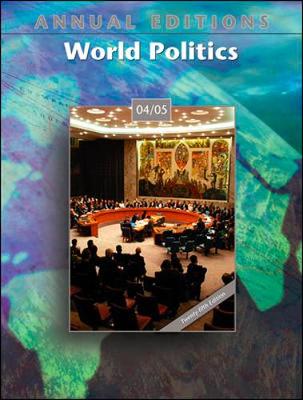 Book cover for Annual Editions: World Politics 04/05