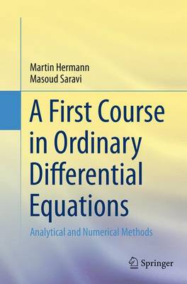 Book cover for A First Course in Ordinary Differential Equations
