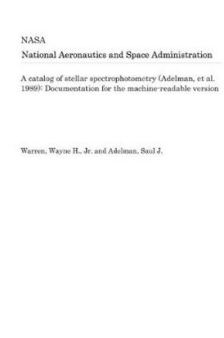 Cover of A Catalog of Stellar Spectrophotometry (Adelman, Et Al. 1989)