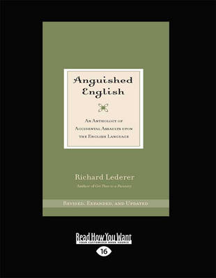 Book cover for Anguished English