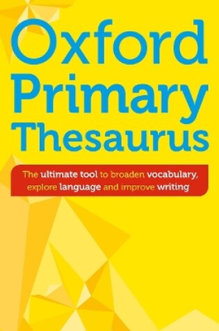 Cover of Oxford Primary Thesaurus