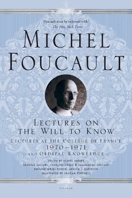 Cover of Lectures on the Will to Know