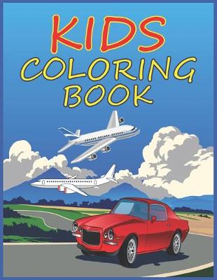 Book cover for Kids Coloring Book