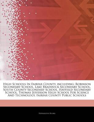 Cover of Articles on High Schools in Fairfax County, Including