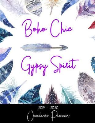 Book cover for Boho Chic Gypsy Spirit Academic Planner