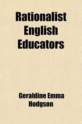 Book cover for Rationalist English Educators