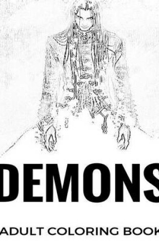 Cover of Demons Adult Coloring Book