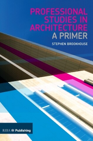 Cover of Professional Studies in Architecture