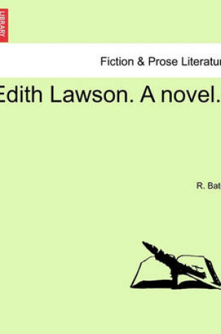 Cover of Edith Lawson. a Novel.