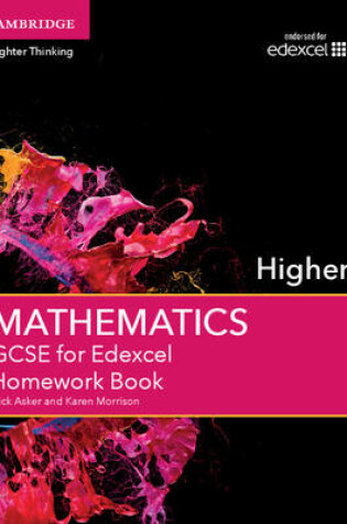Cover of GCSE Mathematics for Edexcel Higher Homework Book