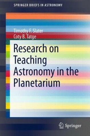 Cover of Research on Teaching Astronomy in the Planetarium