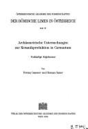 Book cover for Archaometrische Untersuchungen Zur Keramikproduktion in Carnuntum