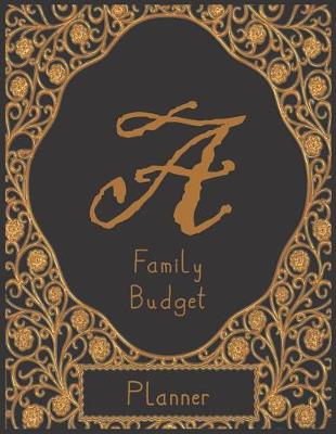 Book cover for A Family Budget Planner