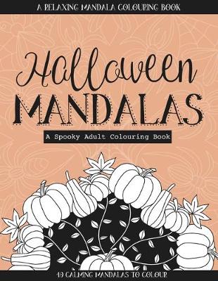 Book cover for Halloween Mandalas