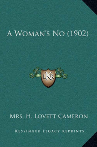 Cover of A Woman's No (1902)