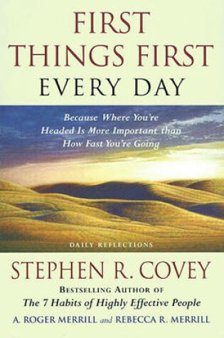 Cover of First Things First Everyday