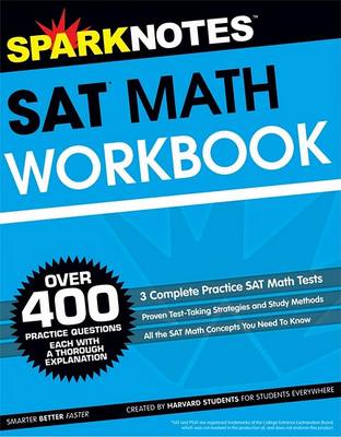 Cover of SAT Math Workbook (Sparknotes Test Prep)