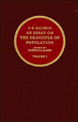 Book cover for An Essay on the Principle of Population 2 Volume Hardback Set: Volume 2