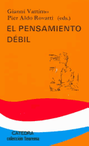 Book cover for El Pensamiento Debil